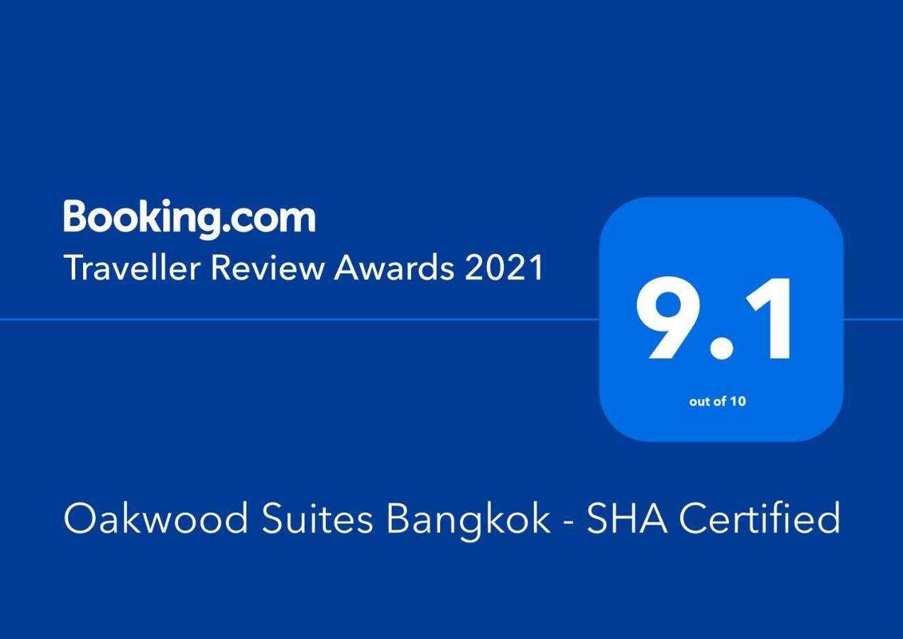 Oakwood Suites Bangkok - SHA Extra Plus Bagian luar foto Booking.com Traveller Review Awards 2021