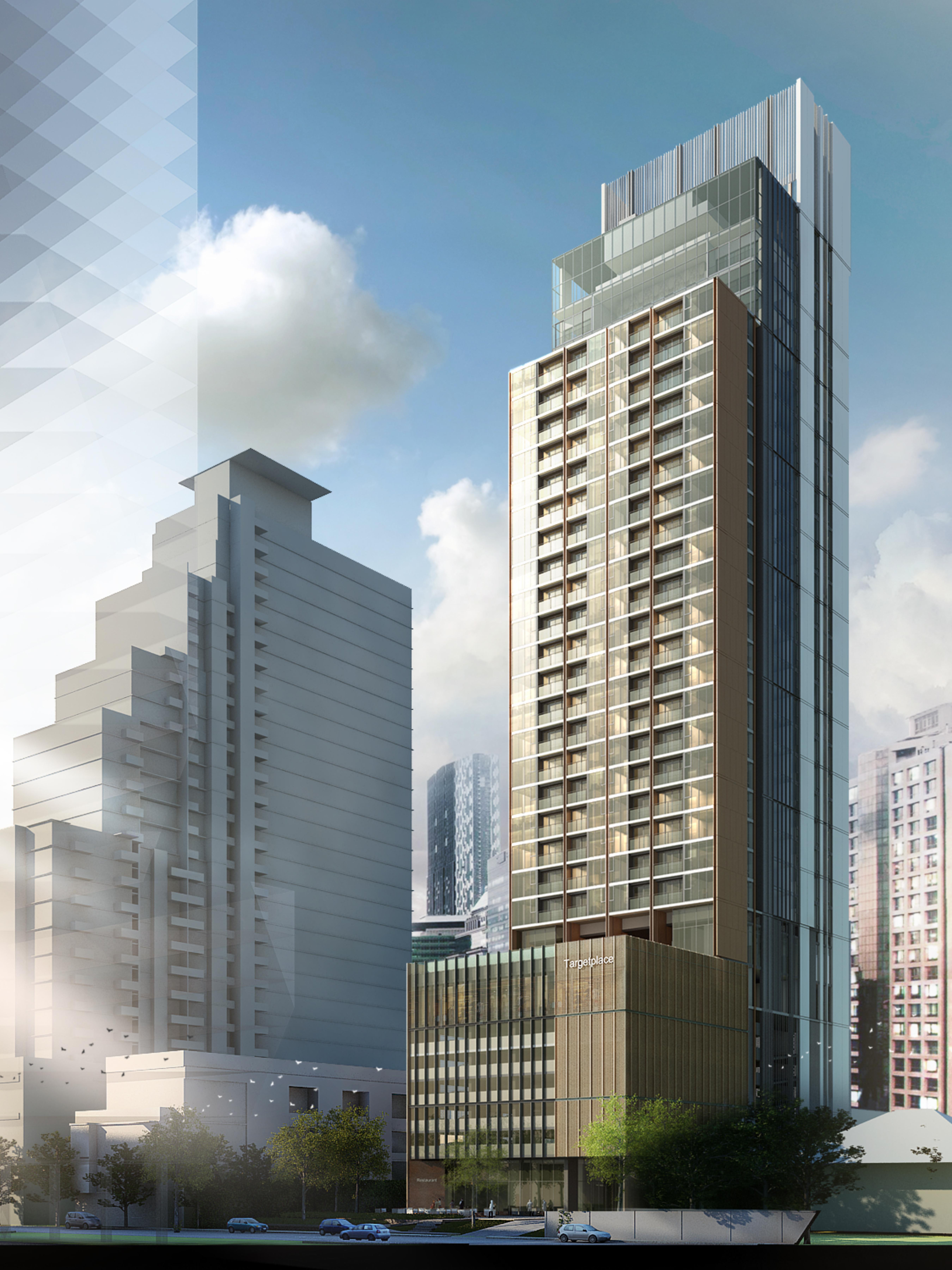 Oakwood Suites Bangkok - SHA Extra Plus Bagian luar foto The hotel